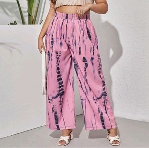 Pink Tie Dye Pants
